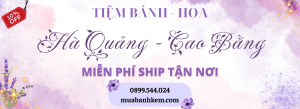 BÁNH SINH NHẬT HUYỆN HÀ QUẢNG CAO BẰNG